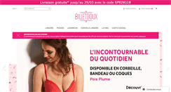 Desktop Screenshot of billetdoux.com